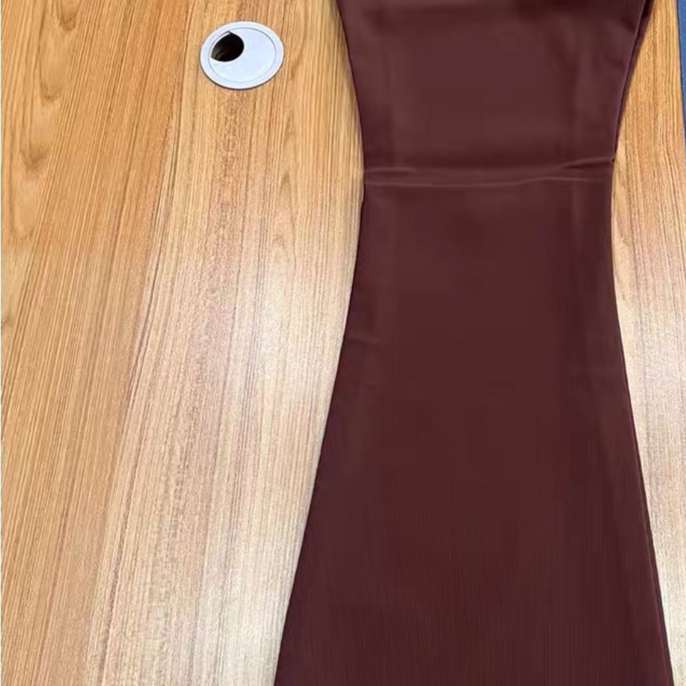 Chic Brown Women's Flare Pants